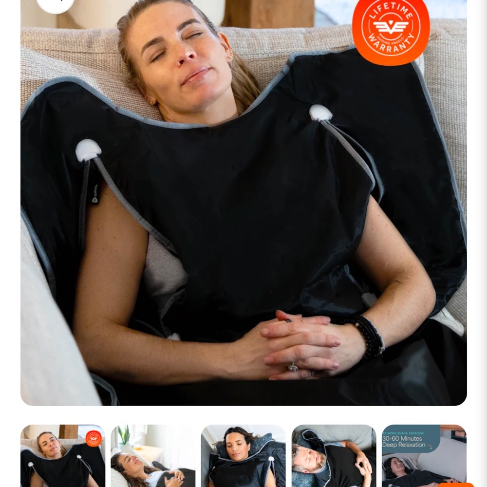 NEW BioRemedy Infrared Sauna Blanket